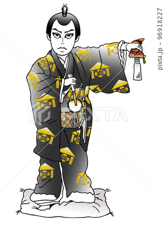 歌舞伎,工藤祐経,曽我対面 歌舞伎,工藤祐経,曽我対面 96918227