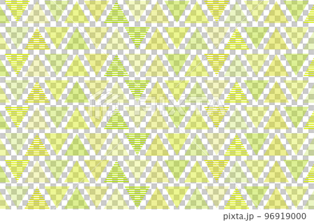 ボーダー柄の三角形の模様 96919000