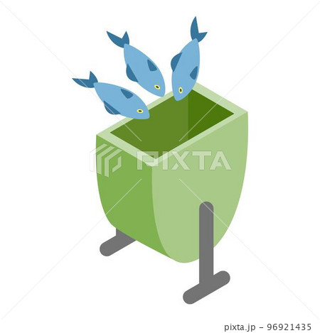 Waste food icon. Isometric illustration of waste food vector icon for web Waste food icon. Isometric illustration of waste food vector icon for web 96921435