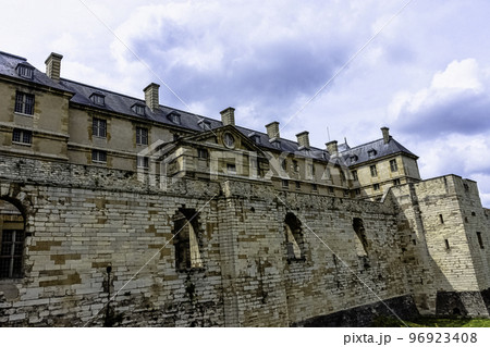 French royal fortress in the town of Vincennes French royal fortress in the town of Vincennes 96923408