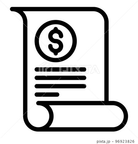 Paper restructuring icon. Outline paper restructuring vector icon for web design isolated on white background Paper restructuring icon. Outline paper restructuring vector icon for web design isolated on white background 96923826