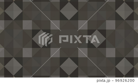 Multicolored abstract texture. Background consisting of triangles. Triangular pixelation, checkered textile. 96926200