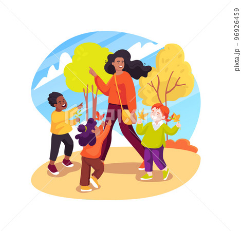 Forest school isolated cartoon vector illustration. 96926459