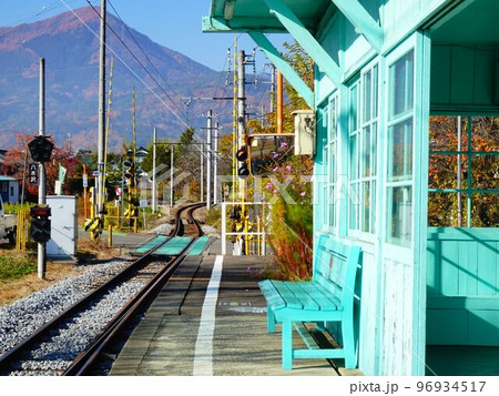 長野県上田市 上田電鉄別所線 八木沢駅 96934517