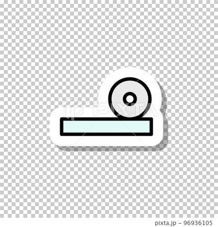 mini sticker medical icon - Stock Illustration [96936105] - PIXTA