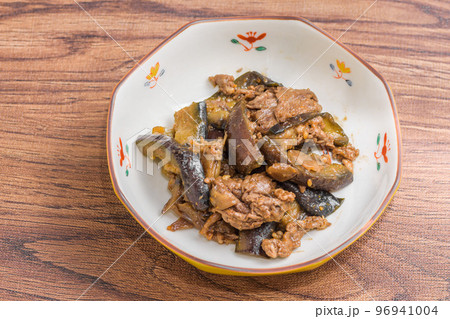 牛肉と茄子の味噌炒め 牛肉と茄子の味噌炒め 96941004