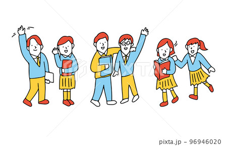 中高生のクラスメイトの集まり 中高生のクラスメイトの集まり 96946020