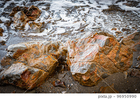 北海道の冬の海岸 北海道の冬の海岸 96950990