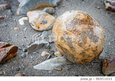 北海道の冬の海岸 北海道の冬の海岸 96951033