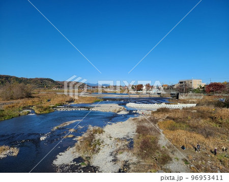 玉川上水羽村取水堰 96953411