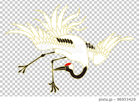 Crane Red-crowned Crane 96953429