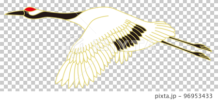 Crane Red-crowned Crane 96953433