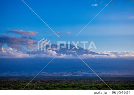 Mount Kilimanjaro Dormant Volcano In United Republic Of Tanzania kibo Mawenzi Shira Highest Peaks Mount Kilimanjaro Dormant Volcano In United Republic Of Tanzania kibo Mawenzi Shira Highest Peaks 96954634