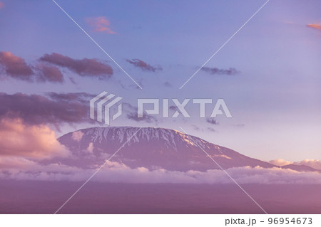 Mount Kilimanjaro Dormant Volcano In United Republic Of Tanzania kibo Mawenzi Shira Highest Peaks 96954673