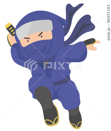 宙を舞う忍者 96955163