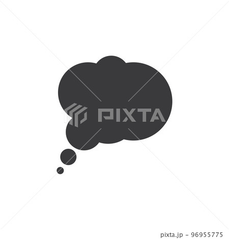 Speech bubble icon Speech bubble icon 96955775