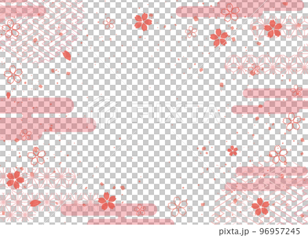 新年的背景圖。帶有日本圖案的美麗背景。 新年的背景圖。帶有日本圖案的美麗背景。 96957245