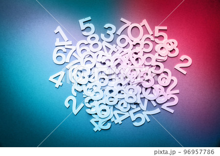 Mathematics background made with solid numbers Mathematics background made with solid numbers 96957786