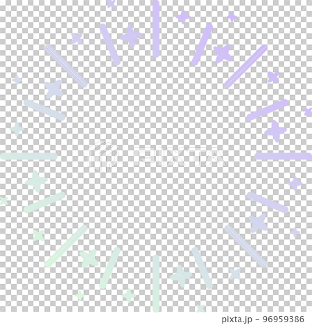 Circular frame sparkling lines gradation blue Circular frame sparkling lines gradation blue 96959386
