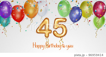 Festive birthday illustration Festive birthday illustration 96959414
