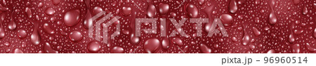 Banner of water drops Banner of water drops 96960514