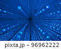 空から放つ青い光 空から放つ青い光 96962222