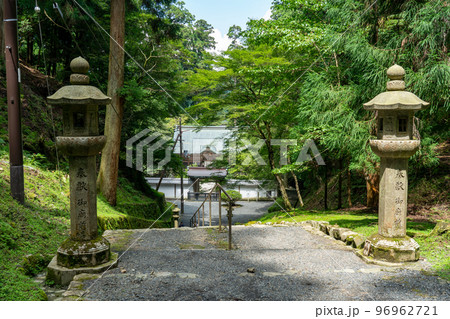 【世界遺産 古都京都の文化財】比叡山延暦寺西塔　夏の浄土院1　滋賀県大津市 96962721