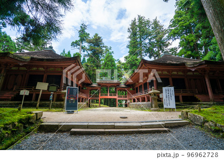 【世界遺産 古都京都の文化財】比叡山延暦寺西塔　夏のにない堂2　滋賀県大津市 96962728