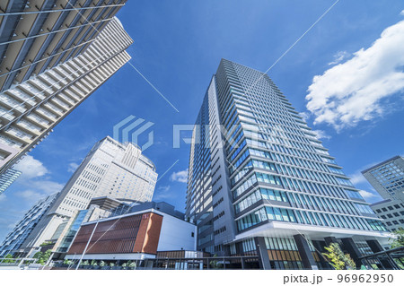 JR川崎駅前　川崎タワーやミューザ川崎などの高層ビル群【神奈川県・川崎市】 96962950