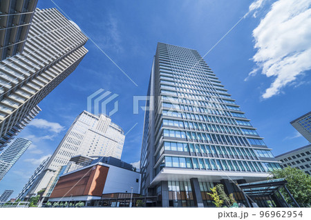 JR川崎駅前　川崎タワーやミューザ川崎などの高層ビル群【神奈川県・川崎市】 96962954