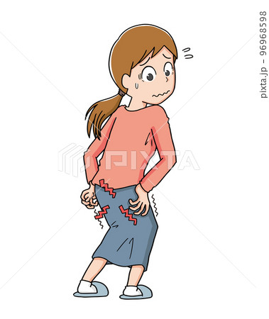 おしりが気になる女性 おしりが気になる女性 96968598