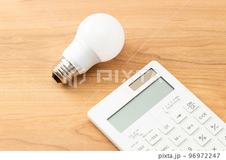 LED電球 木目バック LED電球 木目バック 96972247
