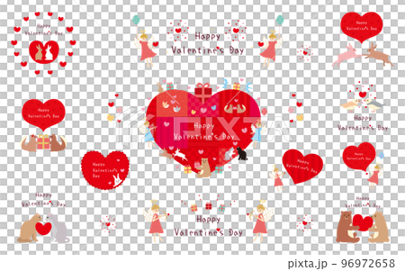 Material Collection - Valentine (2023) Vector Material Collection - Valentine (2023) Vector 96972658