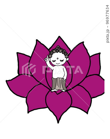 かわいいブッダ誕生仏 かわいいブッダ誕生仏 96977634