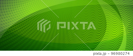 Abstract background of curves and halftone dots 96980274