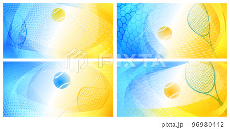 Abstract tennis backgrounds 96980442