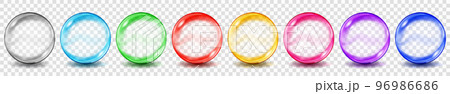 Transparent colored spheres Transparent colored spheres 96986686
