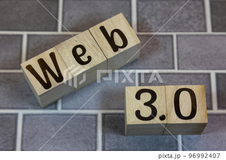 文字ブロック Web3 文字ブロック Web3 96992407