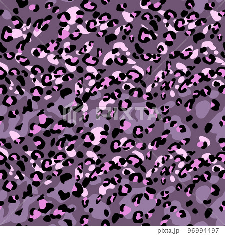 Abstract modern leopard seamless pattern. Animals trendy background. Color decorative vector stock illustration for print, card, postcard, fabric, textile. Modern ornament of stylized skin Abstract modern leopard seamless pattern. Animals trendy background. Color decorative vector stock illustration for print, card, postcard, fabric, textile. Modern ornament of stylized skin 96994497