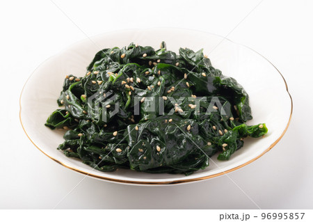 ちぢみほうれん草のナムル ちぢみほうれん草のナムル 96995857