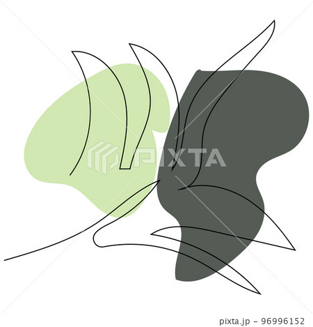 Leaf Lines logo design, Background Icons Artwork Artwork Colors pAstel 96996152