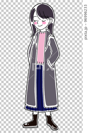 ファッション　パーソナルカラー　ウィンター 96996233
