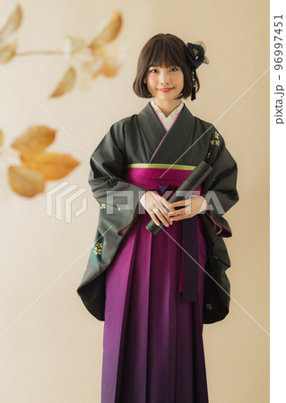 二尺袖　袴　 96997451