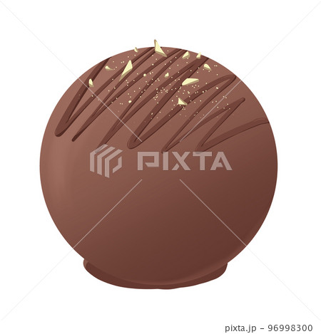 かわいいトリュフチョコレートミルクチョコ 96998300