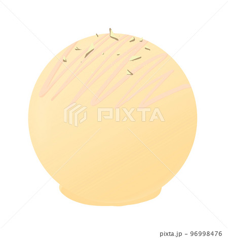 かわいいトリュフチョコレートホワイトチョコ 96998476