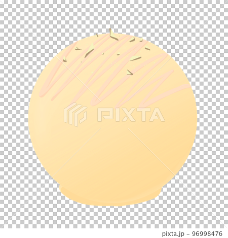 かわいいトリュフチョコレートホワイトチョコ 96998476