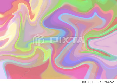 マーブル　水彩　絵具　背景 96998652