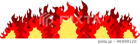 広範囲の炎上 火事 燃えさかる火炎 広範囲の炎上 火事 燃えさかる火炎 96999120