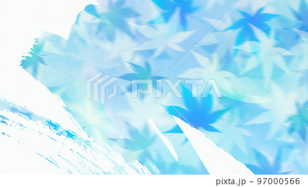 さわやかな紅葉の背景 97000566