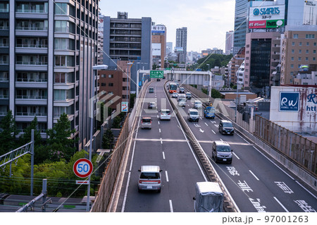 《東京都》交通・物流イメージ・首都高速都心環状線 《東京都》交通・物流イメージ・首都高速都心環状線 97001263